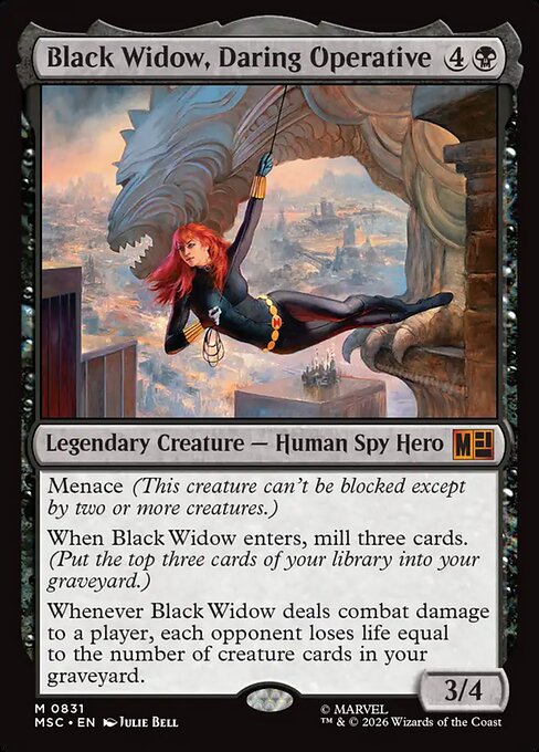 Black Widow, Daring Operative