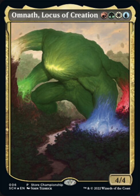 Omnath, Locus of Creation - Foil - Store Championship Promo