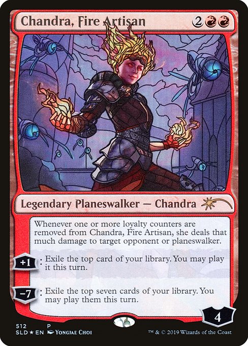 Chandra, Fire Artisan - Foil