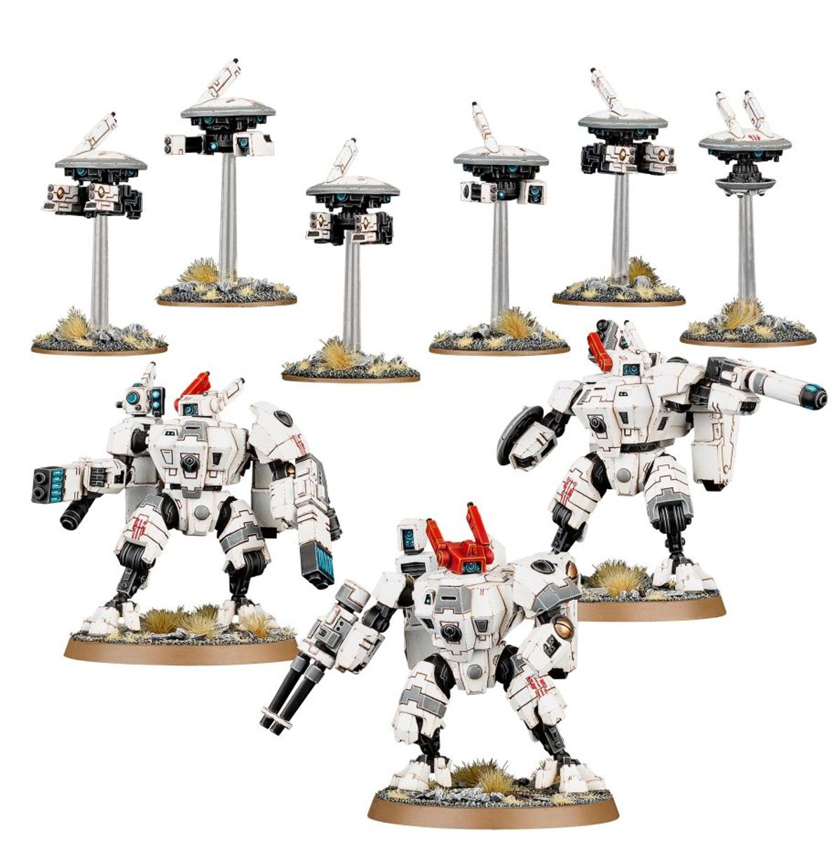 Warhammer 40,000: T'au Empire - Crisis Battlesuits