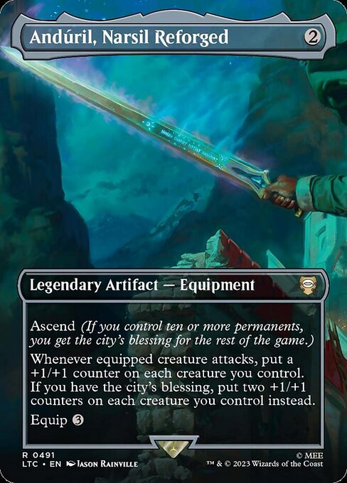Anduril, Narsil Reforged - Foil