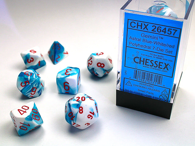 CHX 26457 Gemini Set Astral Blue w/Red