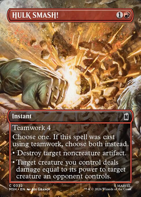 HULK SMASH! - Foil