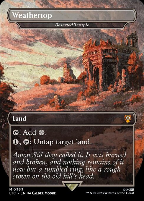 Deserted Temple (0363 - Weathertop) - Foil