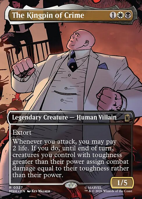 The Kingpin of Crime - Foil
