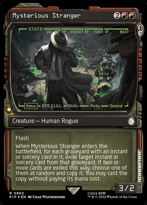 Mysterious Stranger - Surge Foil