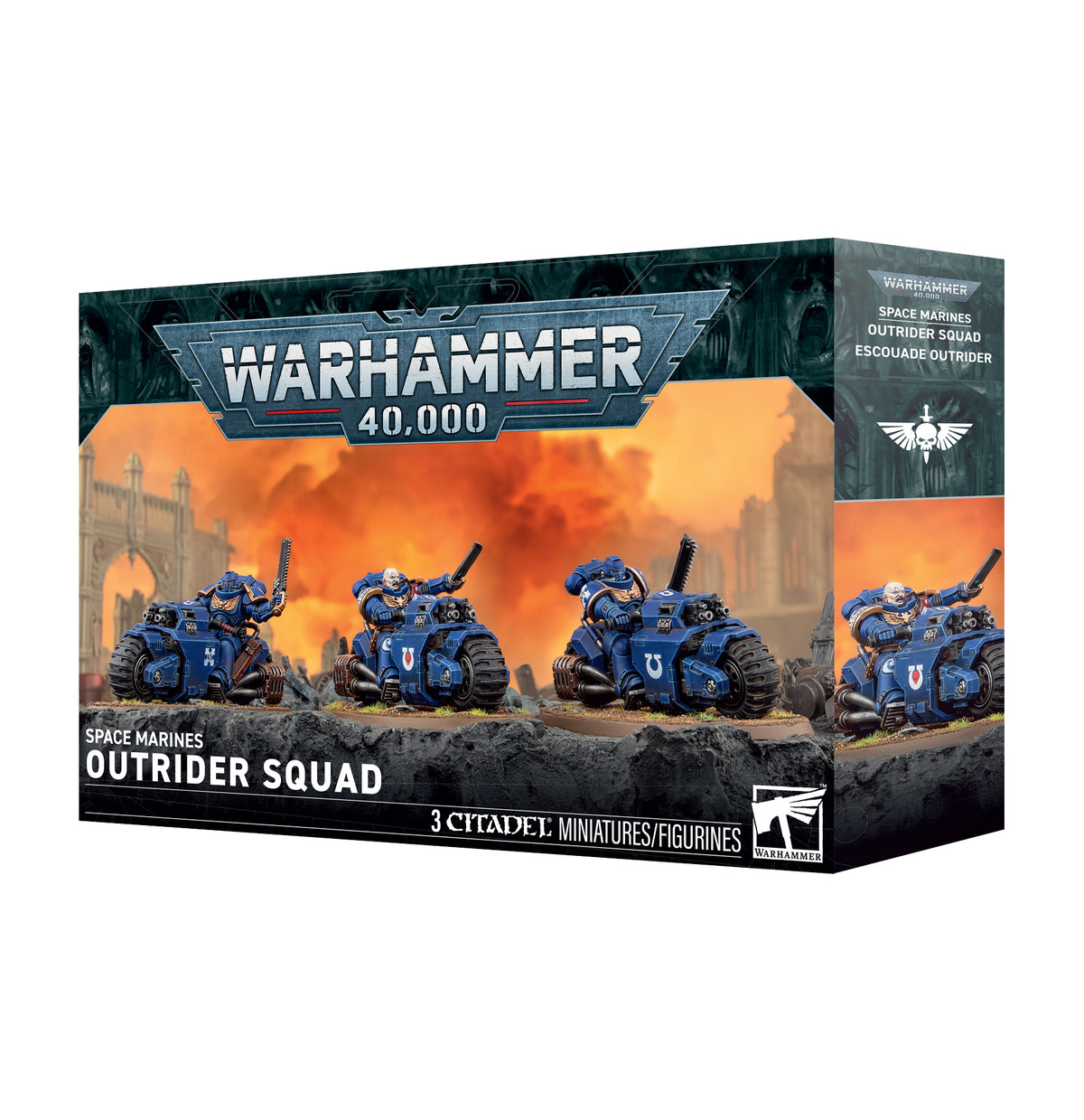 PREORDER - Warhammer 40,000: Space Marines - Outrider Squad