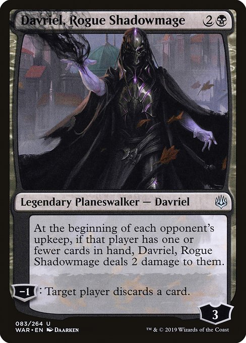 Davriel, Rogue Shadowmage (Japanese Alternate Art) - Foil