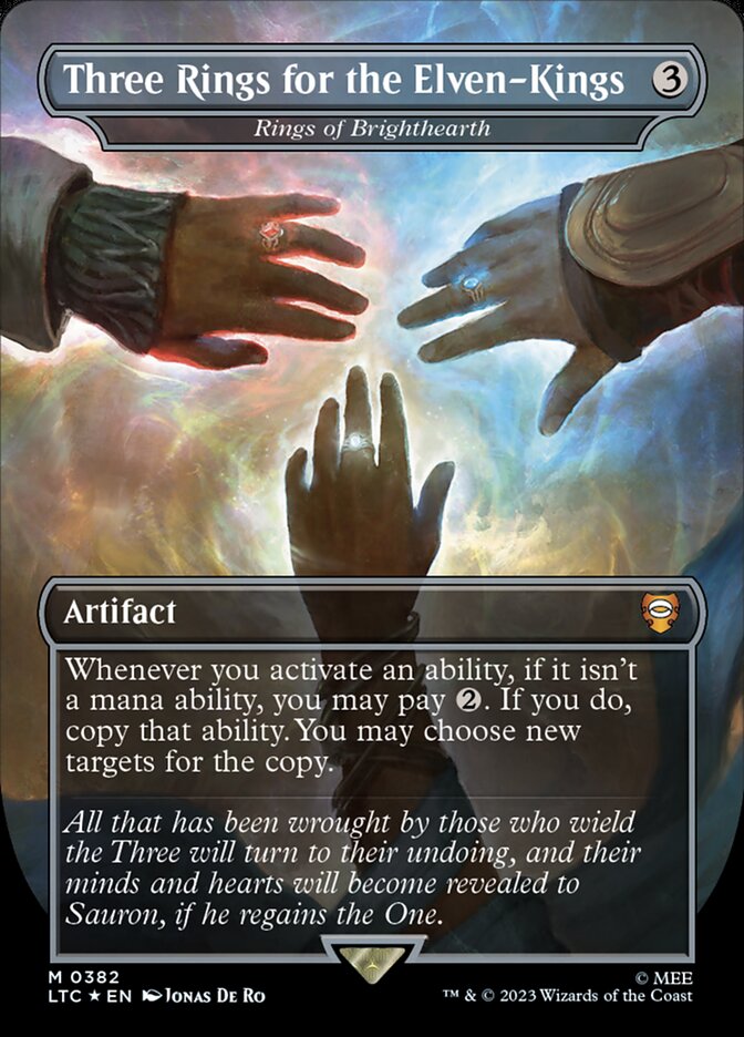 Rings of Brighthearth (0382 - Three Rings for the Elven-Kings) - Surge Foil