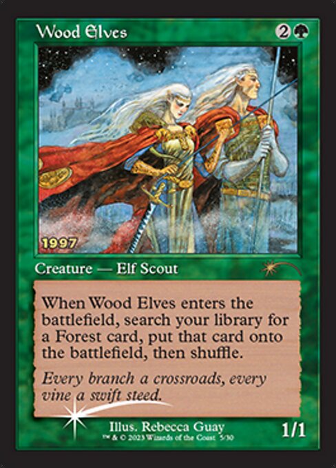 Wood Elves - Foil - 30th Anniversary Promo