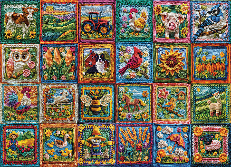 1000 - Country Life Crochet