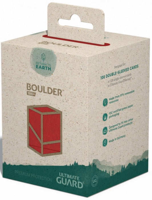 UG Boulder 100+ Deck Case - Return to Earth - Red
