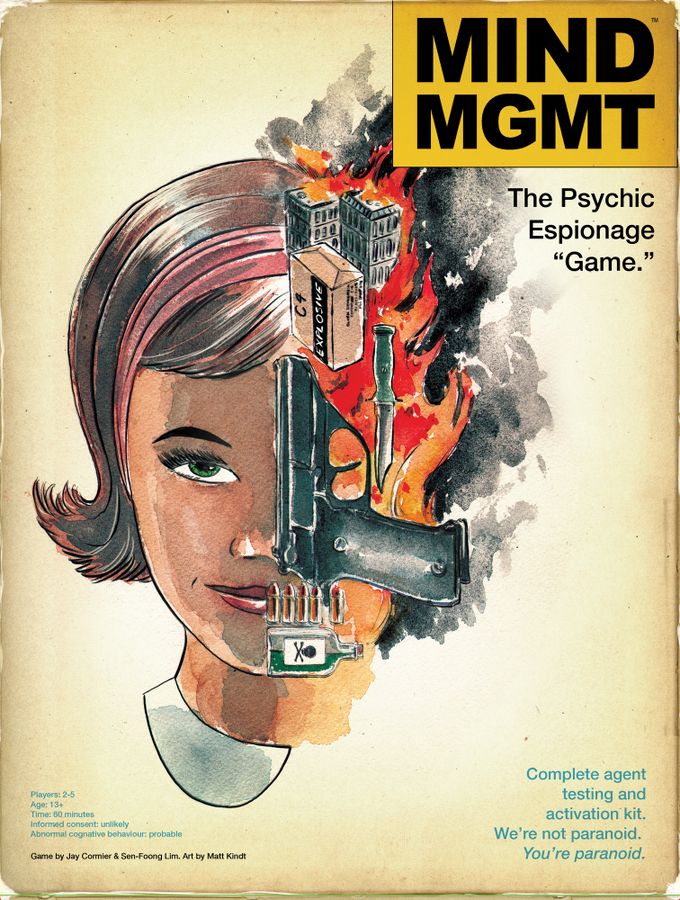 Mind MGMT: The Psychic Espionage "Game" - Retail Edition Bundle