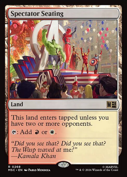 Spectator Seating - Surge Foil