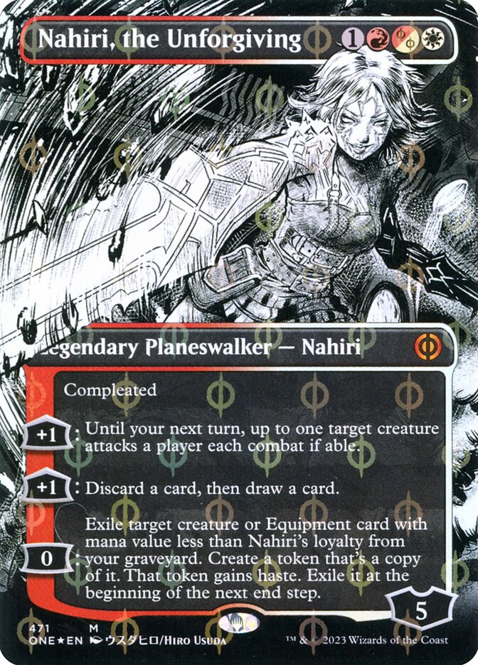 Nahiri, the Unforgiving - Step-And-Compleat Foil