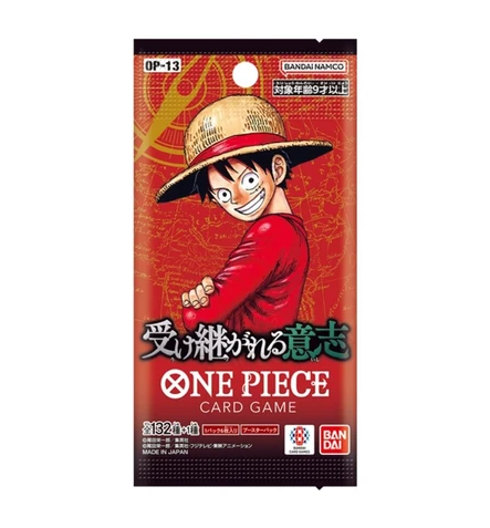 One Piece TCG - OP-13 Carrying on His Will - Booster Pack (Japanese)