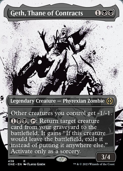 Geth, Thane of Contracts - Step-And-Compleat Foil