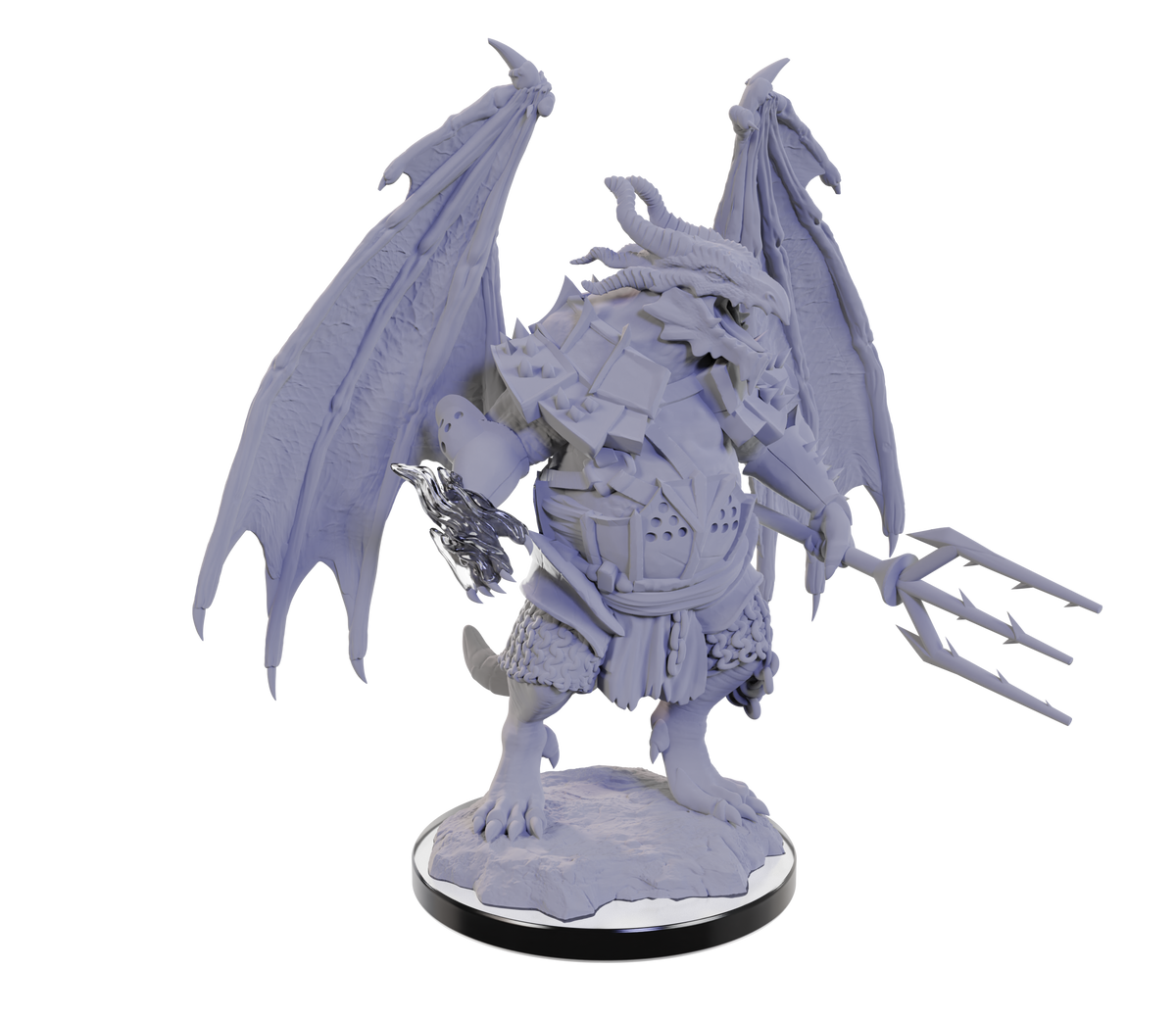 D&D Unpainted Minis - Draconian Foot Soldier and Mage