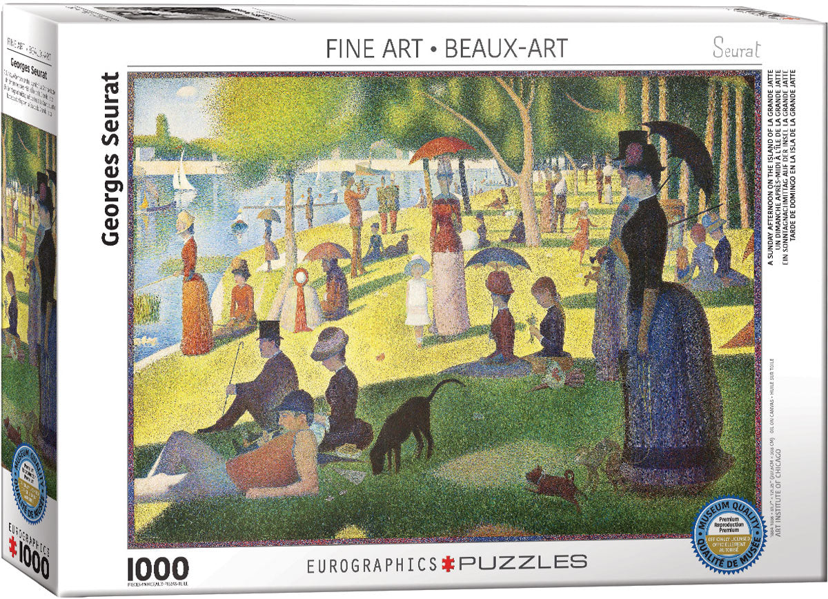 1000 - A Sunday on La Grande Jatte (Seurat)