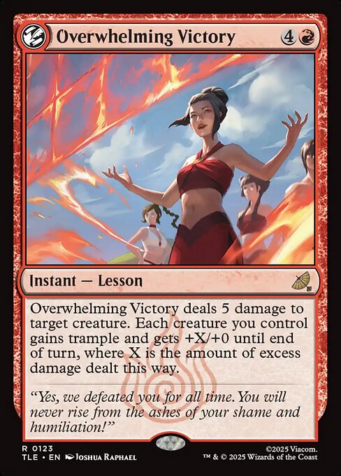 Overwhelming Victory - Foil