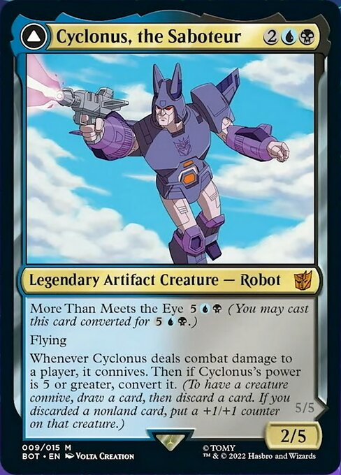 Cyclonus, the Saboteur - Foil
