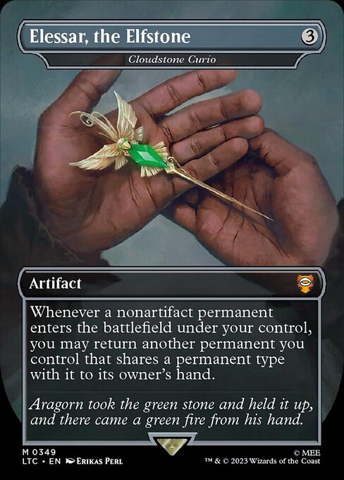 Cloudstone Curio (0349 - Elessar, the Elfstone) - Foil