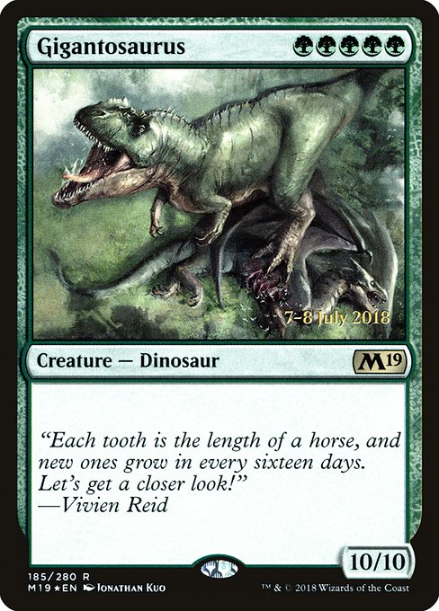 Gigantosaurus - Foil - Prerelease Promo