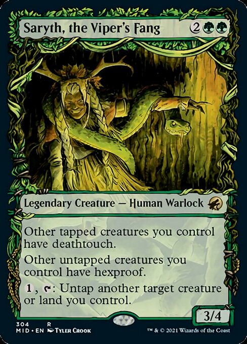 Saryth, the Viper's Fang - Foil