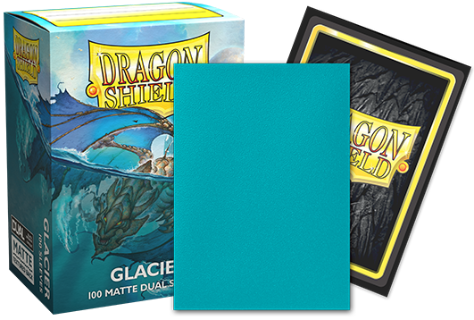 Dragon Shield - 63mm X 88mm - Standard Dual Matte - Glacier 100 ct.