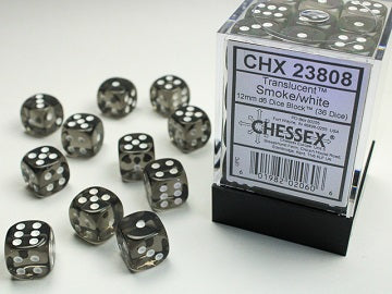 CHX 23808 Translucent Smoke w/White D6