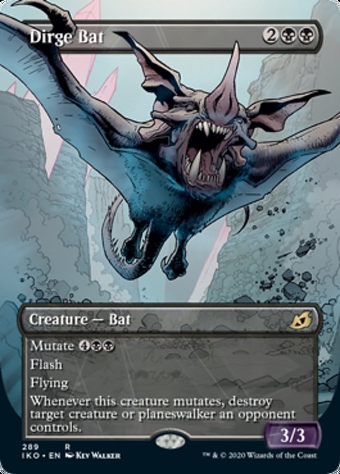 Dirge Bat - Foil