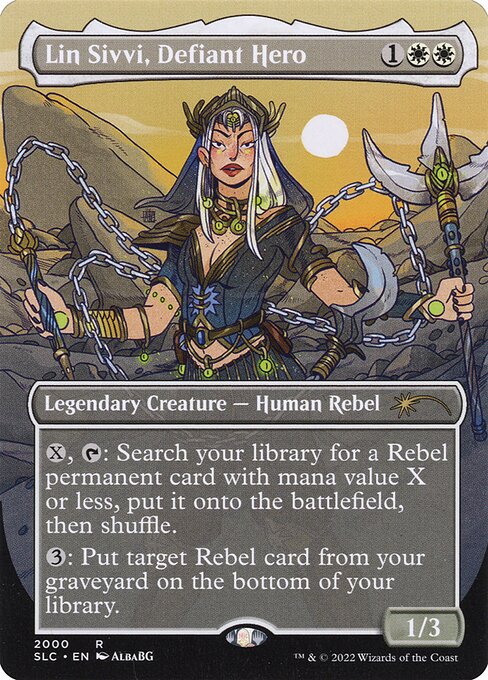Lin Sivvi, Defiant Hero - Foil