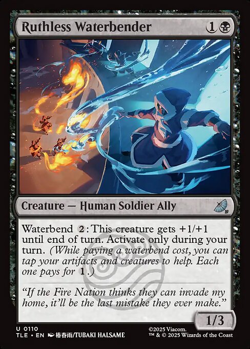 Ruthless Waterbender - Foil