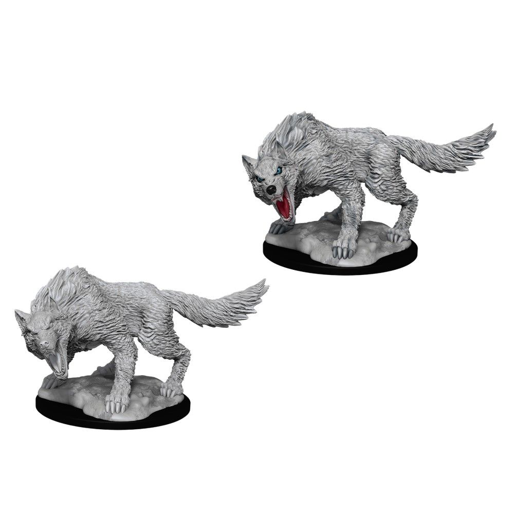 D&D Unpainted Minis - Winter Wolf