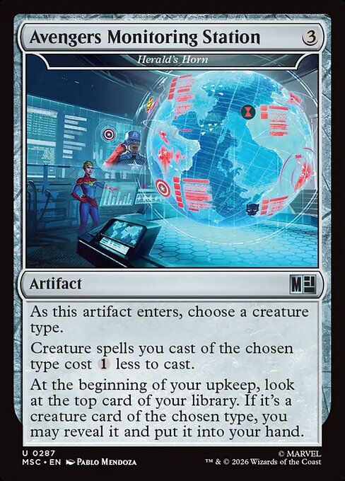 Herald's Horn (Avengers Monitoring Station) - Surge Foil
