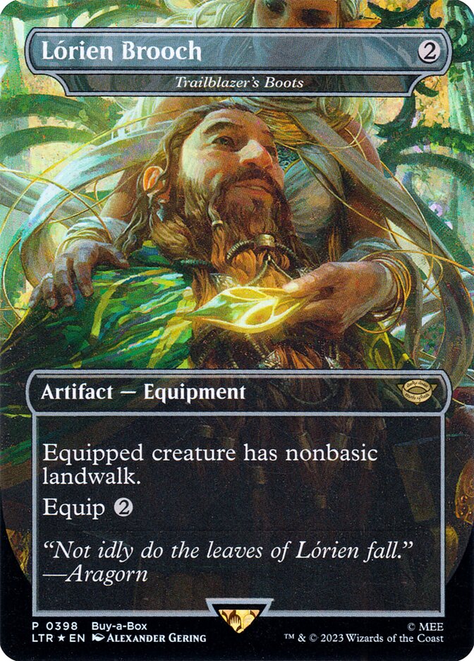 Trailblazer's Boots (Lorien Brooch) - Foil - Buy-a-Box Promo