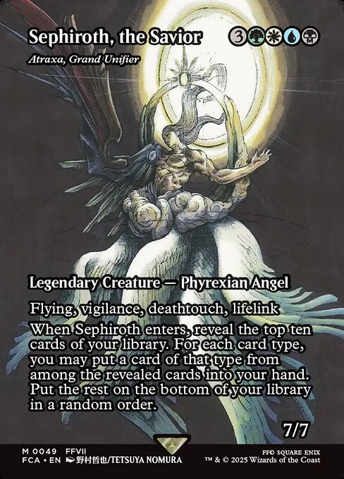 Atraxa, Grand Unifier (Sephiroth, the Savior) - Foil
