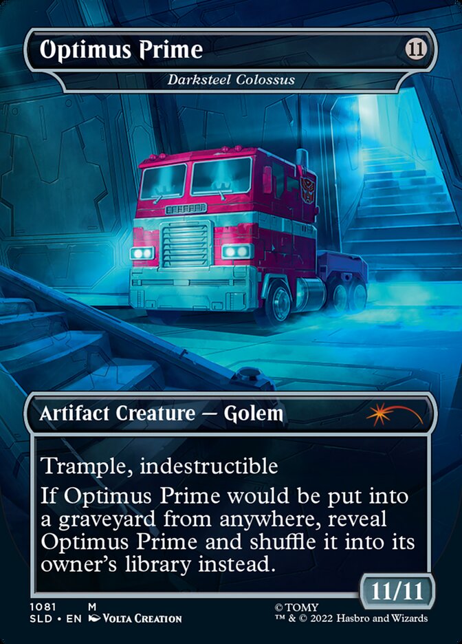 Darksteel Colossus - Optimus Prime - Foil