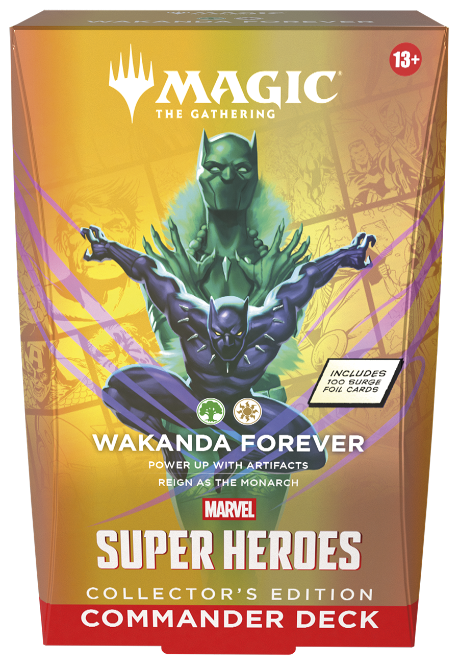 MTG - Marvel Super Heroes - Commander Deck Collectors Edition - Wakanda Forever