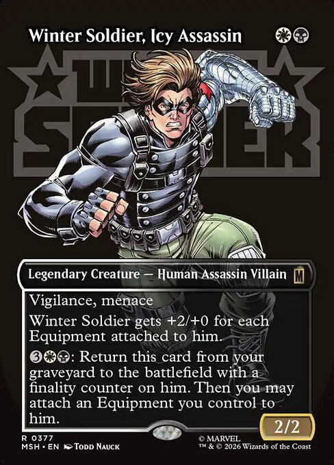 Winter Soldier, Icy Assassin - Foil