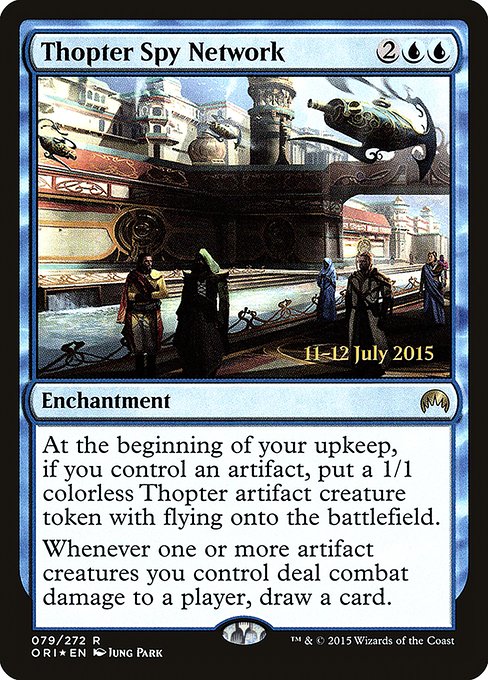 Thopter Spy Network - Foil - Prerelease Promo