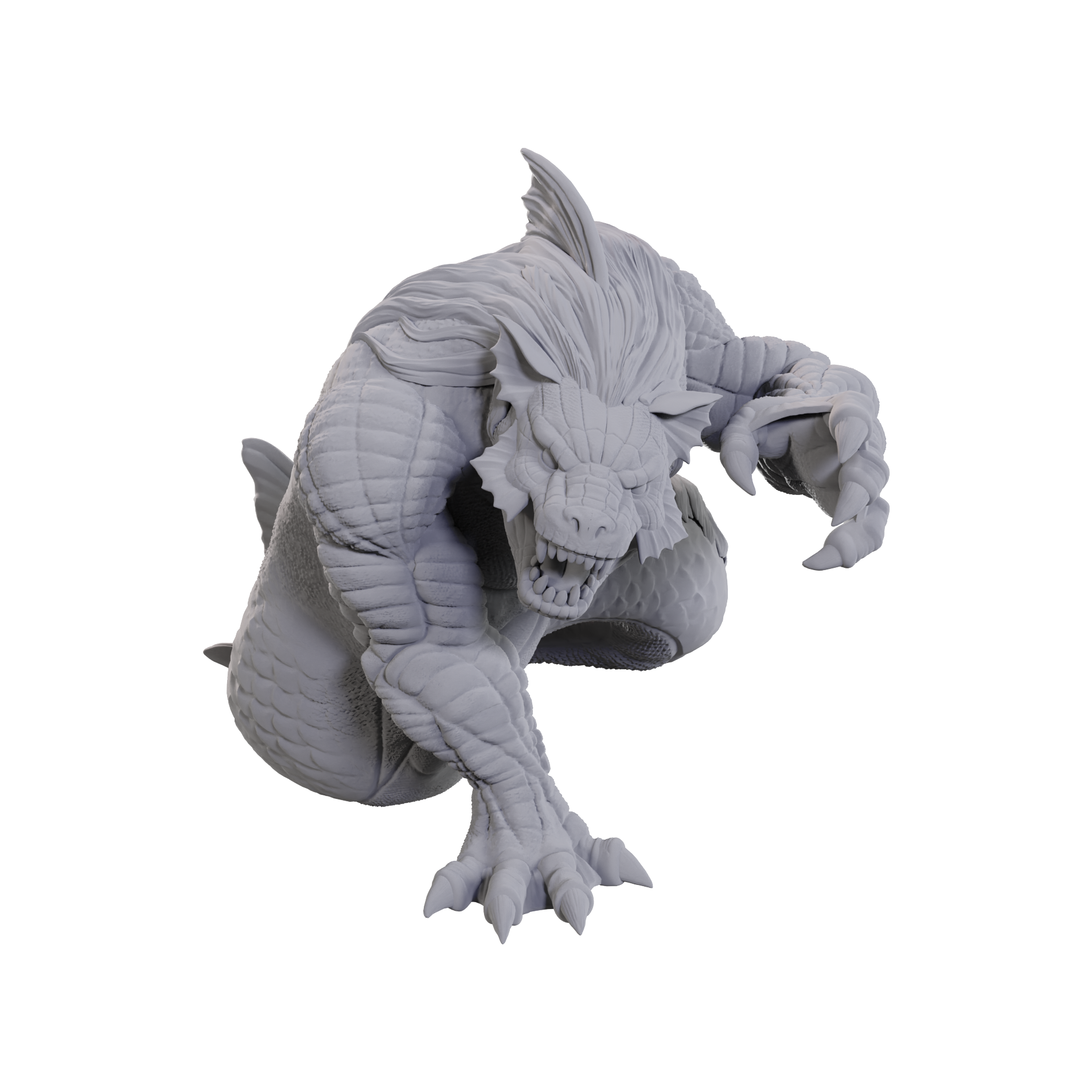 D&D Unpainted Minis - Sea Lion
