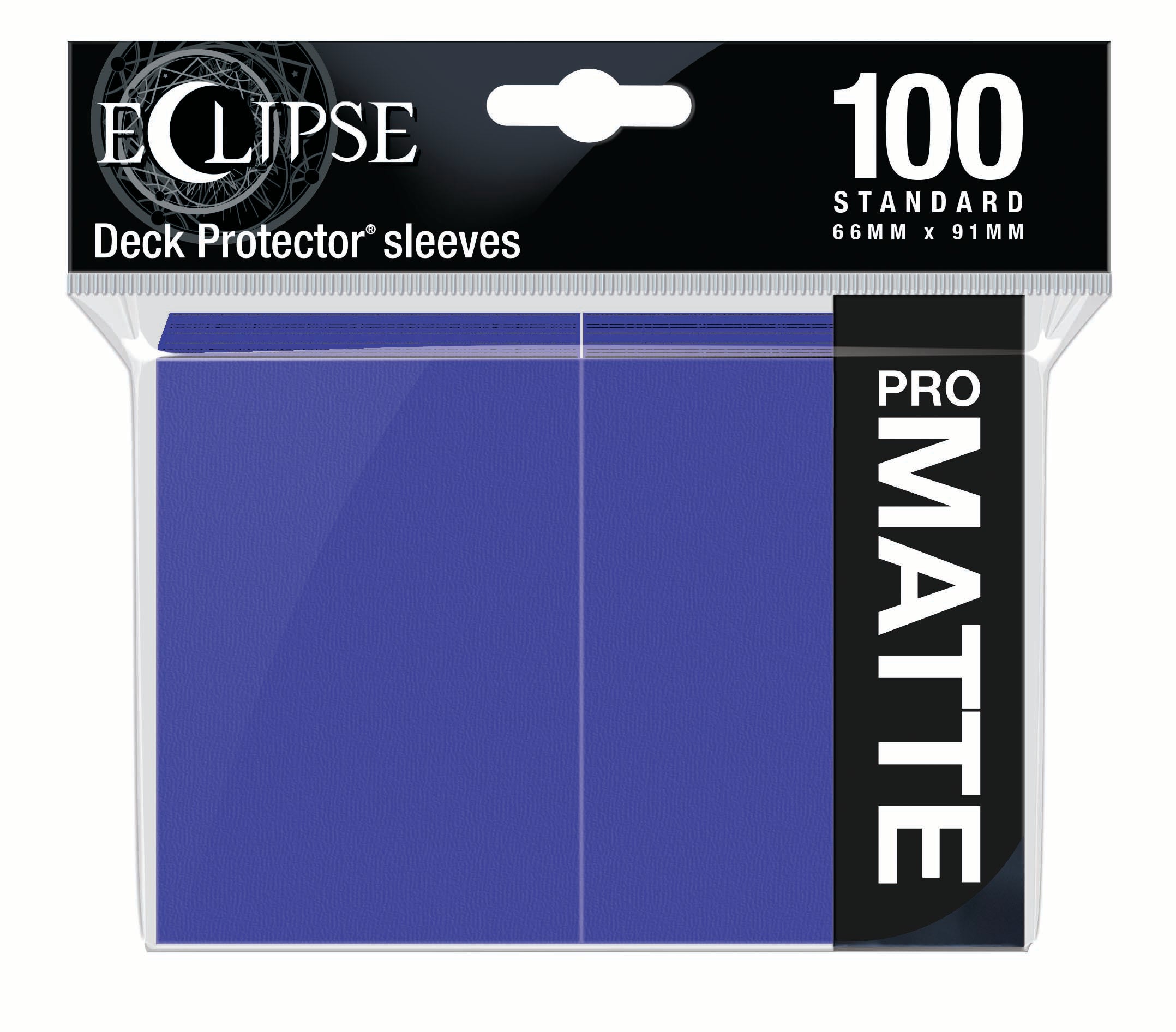 Ultra Pro - 66mm X 91mm - Eclipse Matte Sleeves - Royal Purple 100 ct.
