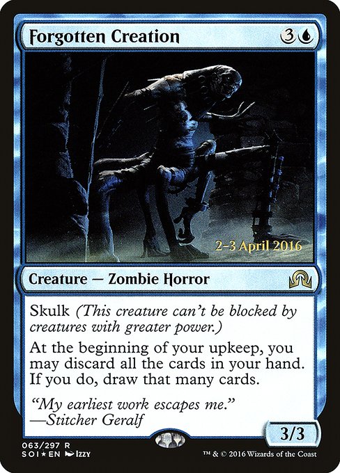 Forgotten Creation - Foil - Prerelease Promo