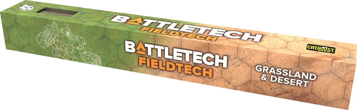PREORDER - Battletech: Battlemat - Fieldtech Grasslands/Desert