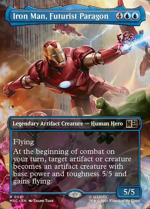 Iron Man, Futurist Paragon - Foil