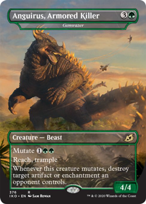 Gemrazer (Anguirus, Armored Killer) - Foil