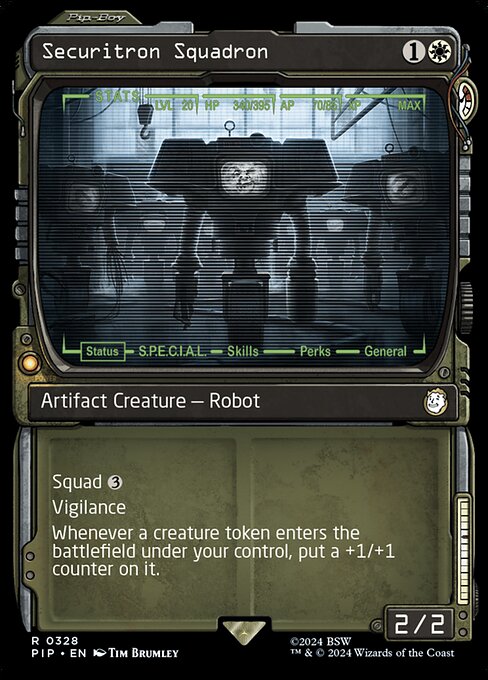 Securitron Squadron - Foil