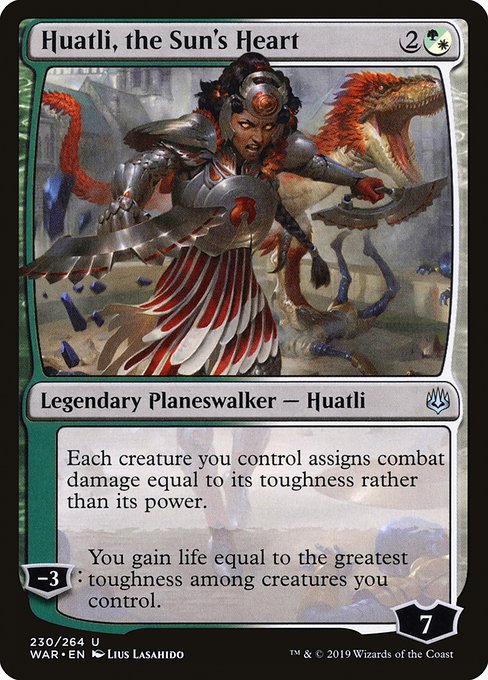Huatli, the Sun's Heart (Japanese Alternate Art) - Foil