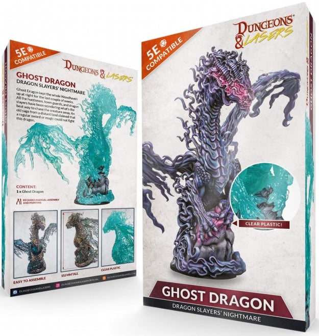 Ghost Dragon - Unpainted Miniature